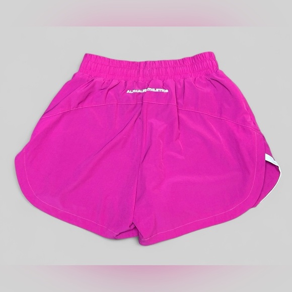 Alphalete Athletic Hot Pink Shorts 3” Built in Biker Shorts Size Small - Picture 7 of 9